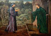 Edward Burne-Jones The Pilgrim at the Gate of Idleness Germany oil painting artist